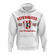 Estudiantes Established Football Hoody (White)