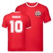 Arjen Robben Bayern Munich Ringer Tee (Red)