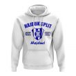 Hadjuk Split Established Football Hoody (White)