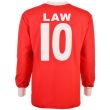 Manchester Reds 1963 FA Cup Dennis Law 10 Retro Football Shirt