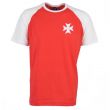 Malta Raglan Sleeve Red/White Retro T-Shirt