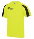 Airo Sportswear Contrast Training Tee (Yellow-Black)