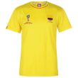 Colombia FIFA World Cup 2018 Poly T Shirt Mens (Yellow)