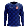 Croatia 2018-2019 Long Sleeve Away Concept Shirt