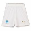 Olympique Marseille 2018-2019 Home Shorts (White) - Kids