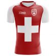Switzerland 2018-2019 Flag Concept Shirt (Kids)