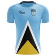 Saint Lucia 2018-2019 Home Concept Shirt