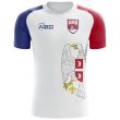 Serbia 2018-2019 Flag Concept Shirt