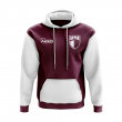 Qatar Concept Country Football Hoody (Red)