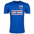 Cape Verde Core Football Country T-Shirt (Blue)