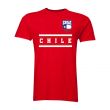 Chile Core Football Country T-Shirt (Red)