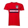 Dominican Core Football Country T-Shirt (Red)