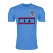 Fiji Core Football Country T-Shirt (Sky)