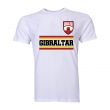 Gibraltar Core Football Country T-Shirt (White)