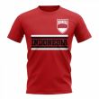 Indonesia Core Football Country T-Shirt (Red)