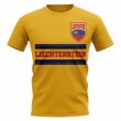 Liechtenstein Core Football Country T-Shirt (Yellow)