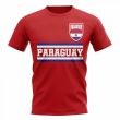 Paraguay Core Football Country T-Shirt (Red)