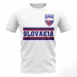Slovakia Core Football Country T-Shirt (White)