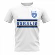 Somalia Core Football Country T-Shirt (White)