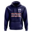 Cape Verde Core Football Country Hoody (Navy)