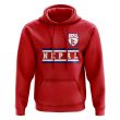 Nepal Core Football Country Hoody (Red)