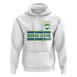 Sierra Leone Core Football Country Hoody (White)