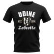 Udinese Established Football T-Shirt (Black)