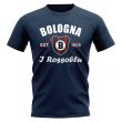 Bologna Established Football T-Shirt (Navy)