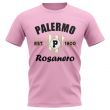 Palermo Established Football T-Shirt (Pink)