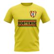 Oostende Core Football Club T-Shirt (Yellow)