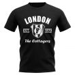 Fulham Established Football T-Shirt (Black)