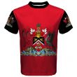 Trinidad and Tobago Coat of Arms Sublimated Sports Jersey (Kids)
