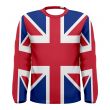 Great Britain Flag Long Sleeve Sublimated Sports Jersey