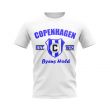Copenhagen Established Football T-Shirt (White)