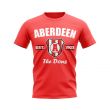 Aberdeen Established Football T-Shirt (Red)