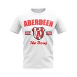 Aberdeen Established Football T-Shirt (White)