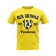 AEK Athens Established Football T-Shirt (Yellow)