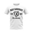 AGF Aarhus Established Football T-Shirt (White)