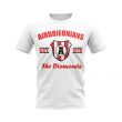 Airdrieonians Established Football T-Shirt (White)