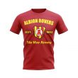 Albion Rovers Established Football T-Shirt (Red)