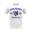 Lech Poznan Established Football T-Shirt (White)