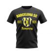 Barcelona Sporting Club Established Football T-Shirt (Black)