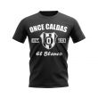 Once Caldas Established Football T-Shirt (Black)