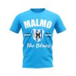 Malmo Established Football T-Shirt (Sky)