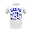 Osijek Established Football T-Shirt (White)