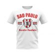 Sao Paolo Established Football T-Shirt (White)