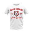 Wisla Krakow Established Football T-Shirt (White)