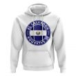 El Salvador Football Badge Hoodie (White)