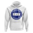 Honduras Football Badge Hoodie (White)