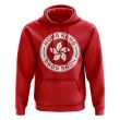 Hong Kong Football Badge Hoodie (Red)